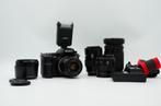 Sony Alpha A700 DLSR set + 4 lenzen + Flitser, Audio, Tv en Foto, Fotocamera's Digitaal, Ophalen of Verzenden, Zo goed als nieuw