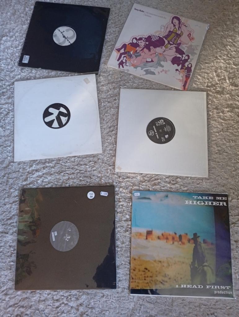 6 x 12" vinyl Dance / House VG+ inc. verzenden 30,-, Ophalen, Gebruikt, 12 inch, Overige genres