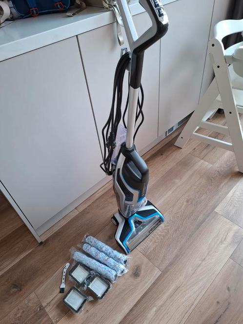 BISSELL CrossWave Pet Pro 3-in-1 vloerreiniger nieuwe onderd, Witgoed en Apparatuur, Stofzuigers, Zo goed als nieuw, Stofzuiger
