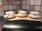 3 Royal York Bone China,England kop en schotel, Antiek en Kunst, Verzenden