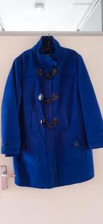 Winterjas blauw maat 46/48 met rits, knopen van Ulka Popken, Ophalen of Verzenden, Zo goed als nieuw, Blauw, Jas of Mantel