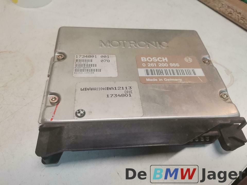 DME module Bosch BMW 5-serie E34 518i M40 1734801, Gebruikt, Ophalen of Verzenden, BMW, BMW