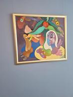 Acryl op linnen, Leo Dooper (gesigneerd), Antiek en Kunst, Kunst | Schilderijen | Klassiek, Ophalen