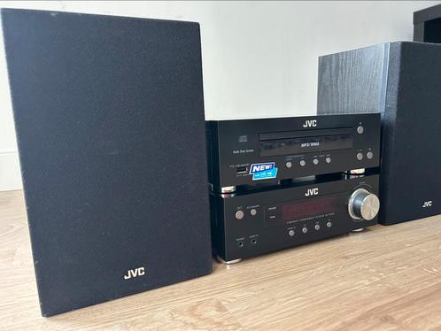 Stereoset JVC met speakers, Audio, Tv en Foto, Stereo-sets, Zo goed als nieuw, Speakers, JVC, Microset, Ophalen