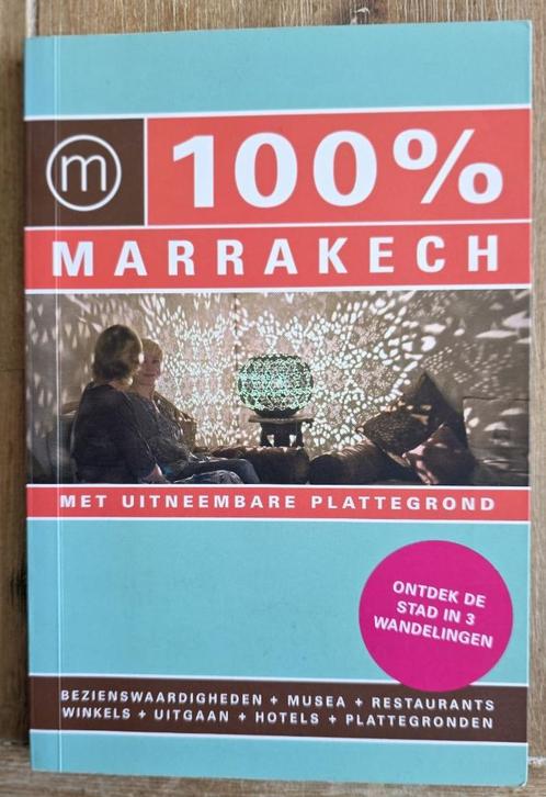 100 % Marrakech - Ontdek de stad in 3 wandelingen - Marokko, Boeken, Reisgidsen, Zo goed als nieuw, Reisgids of -boek, Overige merken