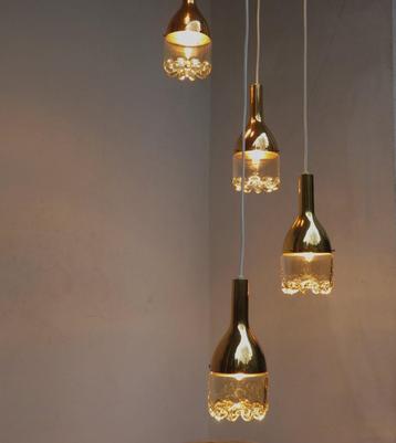 Vintage Hillebrand Kaskade Hanglamp beschikbaar voor biedingen