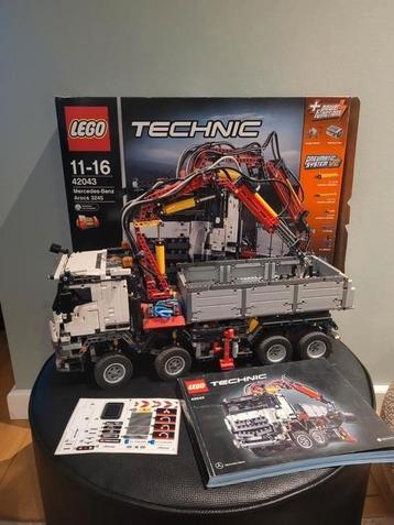 Lego technic 42043 mercedes benz arocs 3245 beschikbaar voor biedingen
