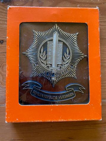 Wapenschild gemeentepolitie Vlissingen beschikbaar voor biedingen