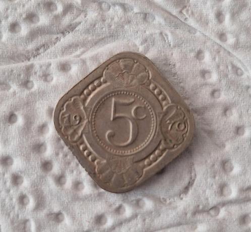 TE KOOP! 1 Munt 5c van Nederlandse Antillen uit 1970!, Postzegels en Munten, Munten | Nederland, Losse munt, 5 cent, Koningin Juliana