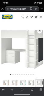 IKEA hoogslaper met kast en bureau, Ophalen of Verzenden, Hoogslaper, Zo goed als nieuw