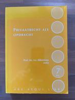 Privaatrecht als Opdracht - A.J. Akkermans, Boeken, Ophalen of Verzenden, Alpha, Gelezen, HBO