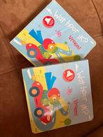 Geluidenboekjes - Wat hoor ik? Vroem!, Ophalen of Verzenden, Zo goed als nieuw, Uitklap-, Voel- of Ontdekboek, 1 tot 2 jaar