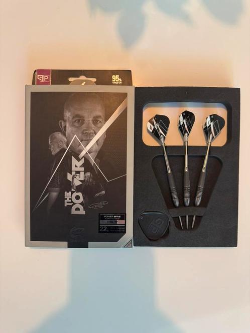 Target Phil Taylor Power 9Five Gen 8 Swiss Point 22g 95%, Sport en Fitness, Darts, Zo goed als nieuw, Pijlen, Ophalen of Verzenden