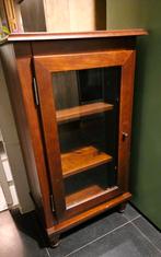Leuk vitrinekastje of hal kastje  91 cm hoog, Huis en Inrichting, Kasten | Vitrinekasten, Ophalen, 25 tot 50 cm