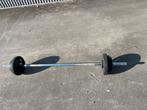 Technogym vaste halter stang 25 kg halterstang, Halter set, Ophalen of Verzenden, 25 kg, Halterset
