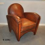 Schapenleren Art Deco meubels, Huis en Inrichting, Fauteuils, Ophalen, Zo goed als nieuw, 75 tot 100 cm, Leer