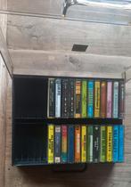 Box met 24 cassettebandjes, Cd's en Dvd's, Cassettebandjes, Ophalen of Verzenden, Zo goed als nieuw, Overige genres, 2 t/m 25 bandjes