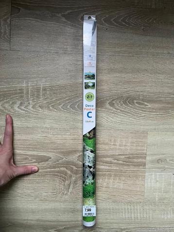 Nieuwe Superfish aquarium poster C 120x49cm 2 kanten beschikbaar voor biedingen