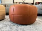 Nieuw Design on Stock Barrell 70 Poef Cabo Hazel leer, Rond, Leer, 75 tot 100 cm, Design on Stock