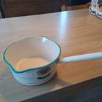 Emaille Steelpan - Uniek Exemplaar - 19 cm, Antiek en Kunst, Antiek | Emaille, Ophalen of Verzenden