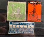 Sluitzegels fiets fietsen Simplex, Ophalen of Verzenden, T/m 1940, Gestempeld