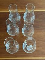 6 hoge kwaliteit kristallen waterkaraffen van Schott-Zwiesel, Verzamelen, Glas en Borrelglaasjes, Ophalen of Verzenden, Zo goed als nieuw