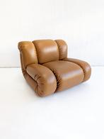 Fauteuil 'Velasquez' door Rino Maturi voor Mimo Padova, Ophalen of Verzenden, Leer, 50 tot 75 cm