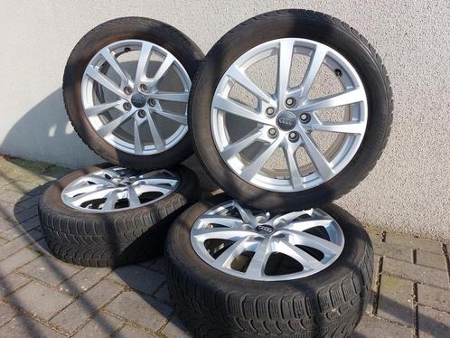 17 inch originele Audi A3 velgen + winterbanden 205 50 17, Auto-onderdelen, Banden en Velgen, Banden en Velgen, Winterbanden, 17 inch