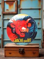 Nieuw emaille reclamebord van La Vache qui rit., Reclamebord, ., Nieuw, Ophalen of Verzenden