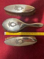 Antieke engels zilveren borstel set kapset - 450 gram, Antiek en Kunst, Ophalen of Verzenden, Zilver