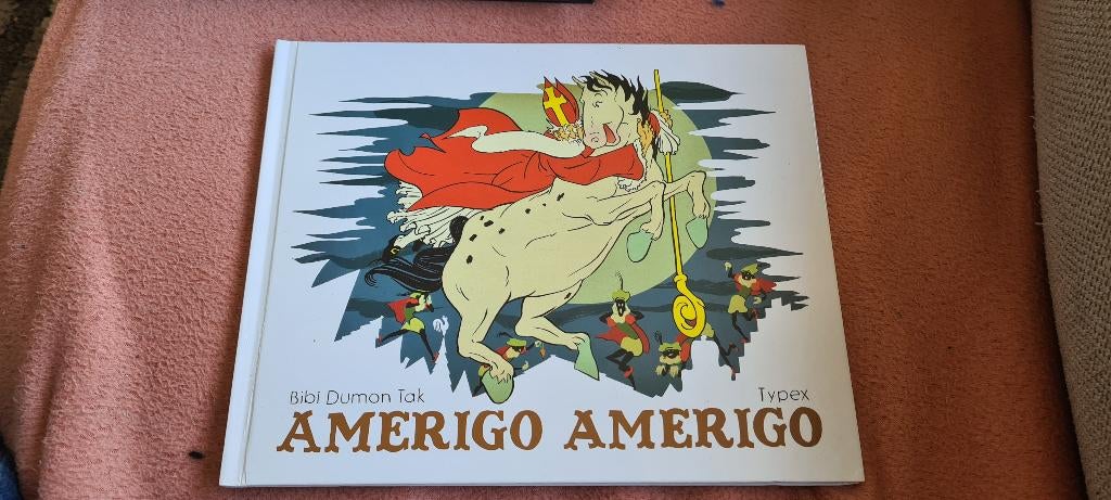 Boek Amerigo Amerigo. Bibi Dumon Tak. Typex sint sinterklaas, Diversen, Sinterklaas, Zo goed als nieuw, Ophalen