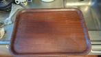 2 Dienbladen - Hout & Kunststof, Ophalen of Verzenden, Gebruikt, Rechthoekig, Hout