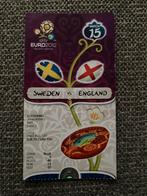 TICKET ZWEDEN-ENGELAND EURO 2012@POLEN/OEKRAINE, Verzenden, Zo goed als nieuw, Buitenlandse clubs, Overige typen