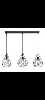 Mooie 3 delige hanglamp, Huis en Inrichting, Lampen | Hanglampen, Ophalen, Zo goed als nieuw, Minder dan 50 cm