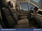 Ford Transit Custom 2.0 TDCI 131pk L2H1 Euro6 Airco | LED |, Auto's, Bestelauto's, Voorwielaandrijving, LED verlichting, 4 cilinders