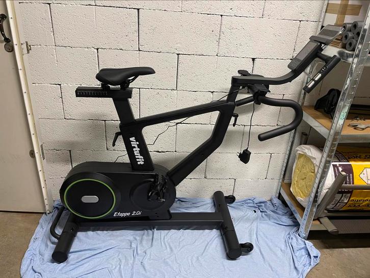 virtufit etappe 2.0i spinningfiets (zwift), Sport en Fitness, Fitnessapparatuur, Zo goed als nieuw, Spinningfiets, Benen, Metaal