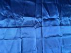 Lap blauwe voering stof I, Blauw, Nieuw, Ophalen of Verzenden, 30 tot 120 cm