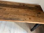 Teakhouten Tafel/Sidetable + 3 Thonet Stoeltjes, Huis en Inrichting, Tafels | Eettafels, Gebruikt, 50 tot 100 cm, Teakhout, Ophalen of Verzenden