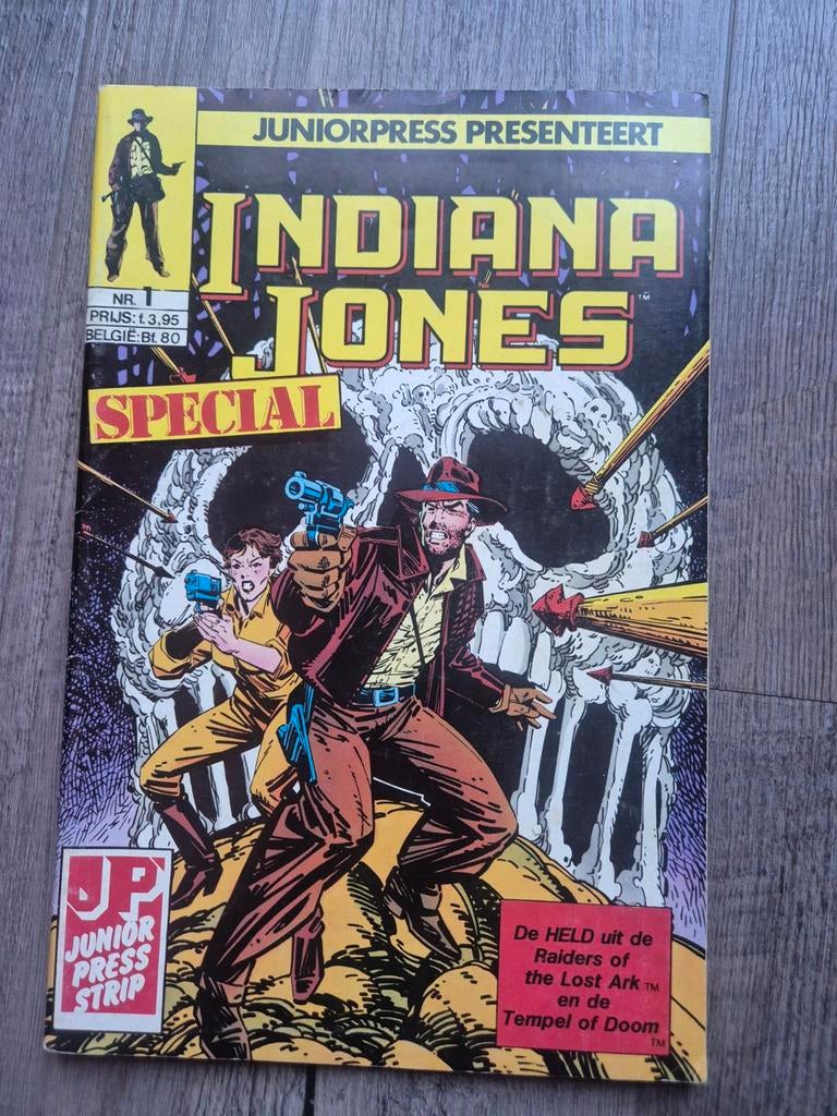 Indiana Jones Special Stripboek, Boeken, Eén stripboek, Ophalen of Verzenden, Gelezen, Juniorpress