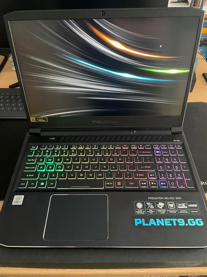 Acer Predator Helios 300, Computers en Software, Windows Laptops, Zo goed als nieuw, 15 inch, HDD, SSD, 4 Ghz of meer, 16 GB, Qwerty