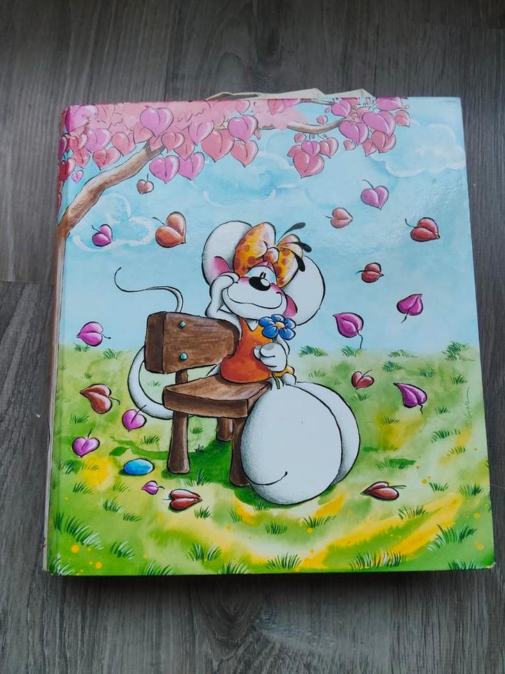 Diddl verzamelmap, Verzamelen, Diddl, Gebruikt, Papier, Kaart of Schrift, Diddl, Ophalen of Verzenden