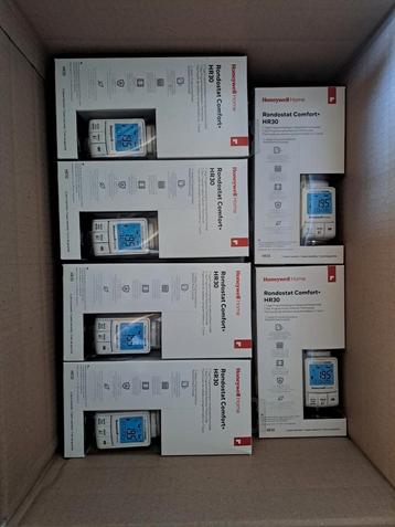 14 stuks Honeywell home rondostat comfort+ HR30 nieuw! beschikbaar voor biedingen