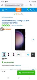 Screenprotector Samsung Galaxy S24 Plus, Galaxy S24, Zwart, Nieuw, Ophalen of Verzenden