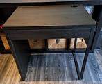 Ikea Micke bureau zwartbruin, Huis en Inrichting, Bureaus, Verzenden, Gebruikt