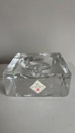 Asbak vintage Sarner Crystal cristal Zwitserland kristal, Ophalen of Verzenden