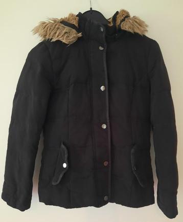 Fijn winter donsjack Here+there zwart 152 beschikbaar voor biedingen