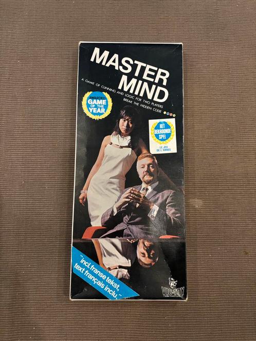 Mastermind Bordspel Vintage Vic-Toy nette staat!, Hobby en Vrije tijd, Gezelschapsspellen | Bordspellen, Gebruikt, Een of twee spelers