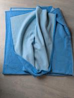 Prachtige blauwe deken, Ophalen of Verzenden, Gebruikt
