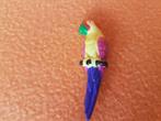 Broche papagaai. Vintage, Overige materialen, 4 tot 7 cm, Overige kleuren, Ophalen of Verzenden
