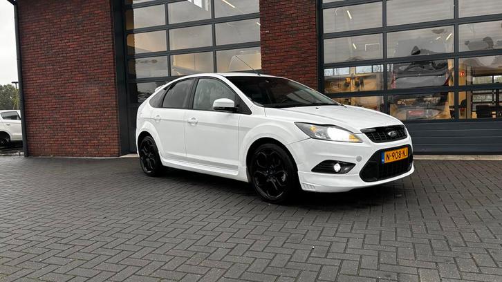 Ford Focus 2.0 107KW 5D 2009 Wit, Auto's, Ford, Particulier, Focus, ABS, Airbags, Airconditioning, Android Auto, Apple Carplay